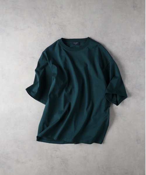 BACK NUMBER（バックナンバー）の「【BACK NUMBER】シルケット加工半袖Tシャツ（Tシャツ/カットソー）」 - WEAR