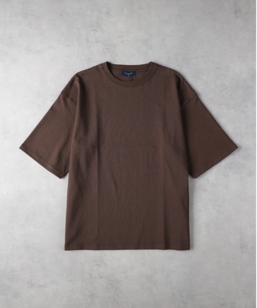 BACK NUMBER(バックナンバー)の「BACK NUMBER(バックナンバー)【メンズ】シルケット加工半袖Tシャツ(Tシャツ/カットソー・メンズ・ブラック/ブルー/ホワイト/グリーン/ブラウン/ベージュ・M/L/XL)」の8枚目の写真
