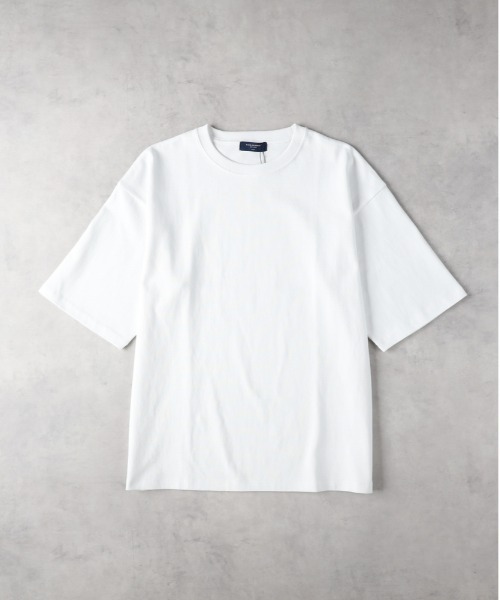 BACK NUMBER（バックナンバー）の「【BACK NUMBER】シルケット加工半袖Tシャツ（Tシャツ/カットソー）」 - WEAR