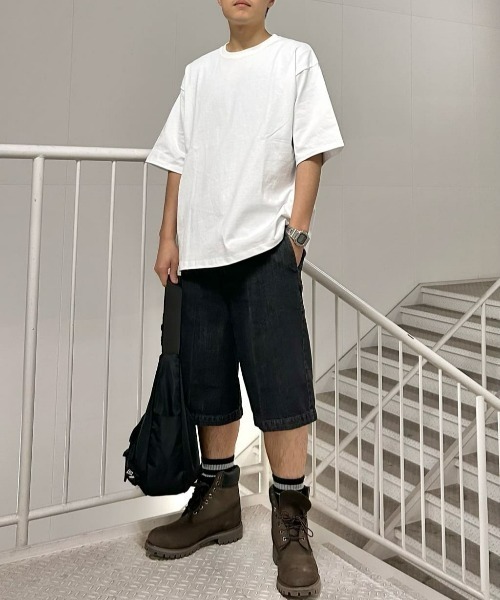 BACK NUMBER(バックナンバー)の「BACK NUMBER(バックナンバー)【メンズ】シルケット加工半袖Tシャツ(Tシャツ/カットソー・メンズ・ブラック/ブルー/ホワイト/グリーン/ブラウン/ベージュ・M/L/XL)」の20枚目の写真