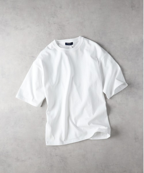 BACK NUMBER(バックナンバー)の「BACK NUMBER(バックナンバー)【メンズ】シルケット加工半袖Tシャツ(Tシャツ/カットソー・メンズ・ブラック/ブルー/ホワイト/グリーン/ブラウン/ベージュ・M/L/XL)」の22枚目の写真
