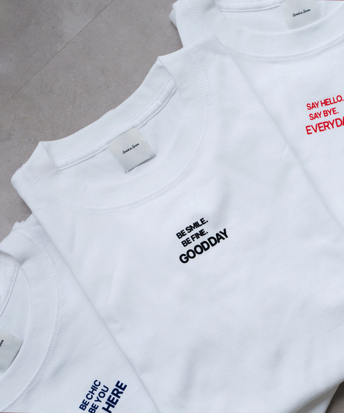 ロゴフォトビッグTEE Spick and Span モノトーンプリントロゴロンT（Tシャツ／カットソー）｜Spick