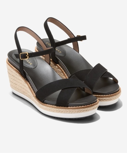 COLE HAAN(コールハーン)の「クラウドフィール シルビー エスパドリーユ ウェッジ 75MM womens(サンダル・レディース・ブラック・5.5/6/8/6.5/5/7/7.5/8.5)」の8枚目の写真