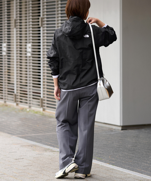 THE NORTH FACE(ザノースフェイス)の「《追加5》THE NORTH FACE COMPACT JACKET:マウンテンパーカー NP72230(マウンテンパーカー・レディース・チャコールグレー/ブラック・MEDIUM)」の14枚目の写真