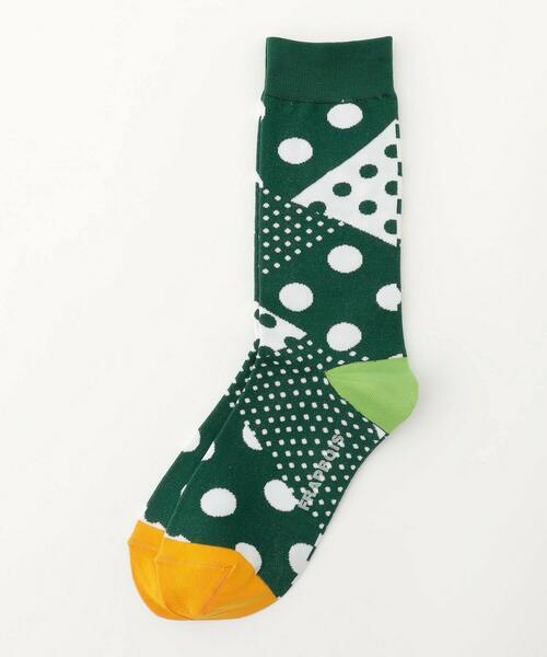 FRAPBOIS（フラボア）の「ミックスドットソックス（ソックス/靴下・レディース・オレンジ/グリーン/ブラック・FREE）」の15枚目の写真