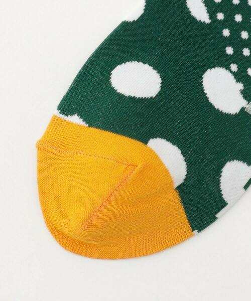 FRAPBOIS（フラボア）の「ミックスドットソックス（ソックス/靴下・レディース・オレンジ/グリーン/ブラック・FREE）」の12枚目の写真