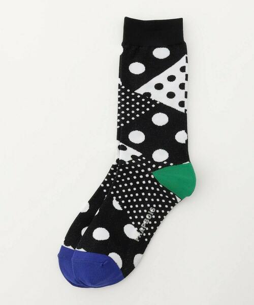 FRAPBOIS（フラボア）の「ミックスドットソックス（ソックス/靴下・レディース・オレンジ/グリーン/ブラック・FREE）」の5枚目の写真