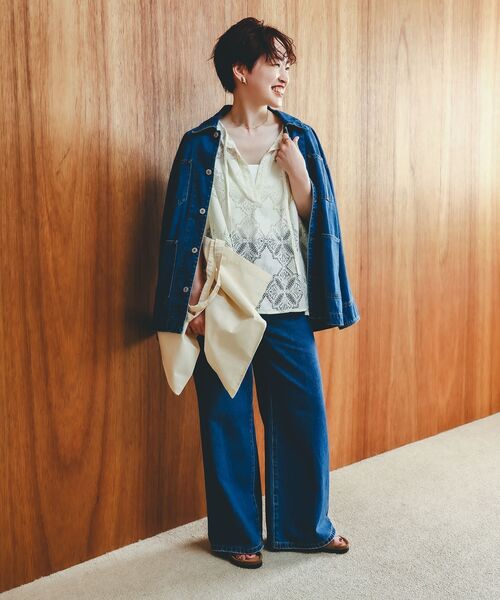 le.coeur blanc(ルクールブラン)の「《履き心地抜群◎》VINILOクロスベルトサンダル(サンダル・レディース・ブラック/モカ・37/38)」の17枚目の写真