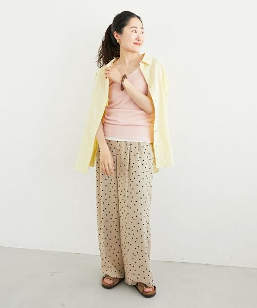 le.coeur blanc(ルクールブラン)の「《履き心地抜群◎》VINILOクロスベルトサンダル(サンダル・レディース・ブラック/モカ・37/38)」の21枚目の写真