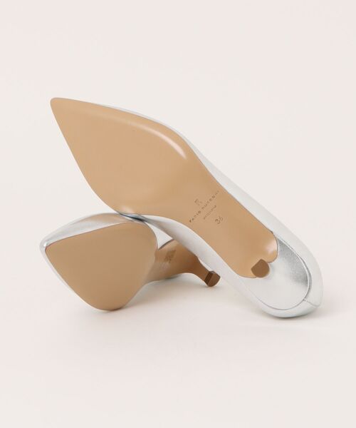 FABIO RUSCONI(ファビオルスコーニ)の「【FABIO RUSCONI/ファビオ ルスコーニ】レザー パンプス 4.5㎝ヒール(パンプス・レディース・シルバー/ブラック・36/37/38/39)」の3枚目の写真