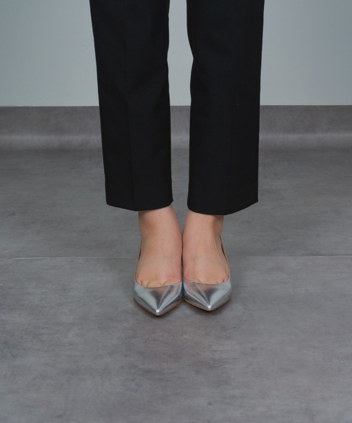 FABIO RUSCONI(ファビオルスコーニ)の「【FABIO RUSCONI/ファビオ ルスコーニ】レザー パンプス 4.5㎝ヒール(パンプス・レディース・シルバー/ブラック・36/37/38/39)」の14枚目の写真