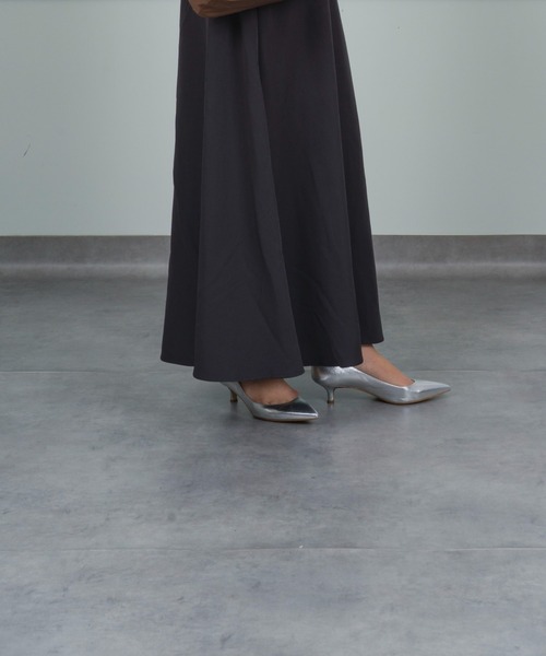 FABIO RUSCONI(ファビオルスコーニ)の「【FABIO RUSCONI/ファビオ ルスコーニ】レザー パンプス 4.5㎝ヒール(パンプス・レディース・シルバー/ブラック・36/37/38/39)」の20枚目の写真