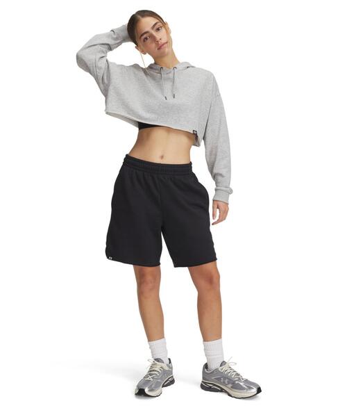 UNDER ARMOUR（アンダーアーマー）の「UAアイコン テリー ロングショーツ（ライフスタイル/レディース）（その他パンツ・レディース・ブラック・M/S/L/XL）」の3枚目の写真