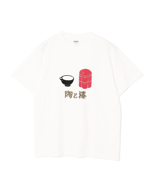 fennica(フェニカ)の「「陶と漆」Tシャツ(Tシャツ/カットソー・レディース・ホワイト・SMALL/MEDIUM/LARGE)」の7枚目の写真