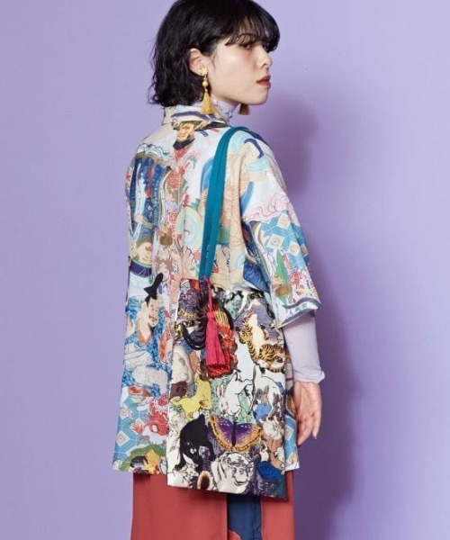 カヤ（カヤ）の「【カヤ】浮世色トートバッグ（トートバッグ・レディース・その他1/その他3/その他2・FREE）」の4枚目の写真