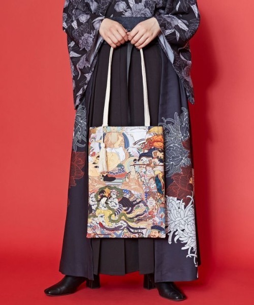 カヤ（カヤ）の「【カヤ】浮世色トートバッグ（トートバッグ・レディース・その他1/その他3/その他2・FREE）」の10枚目の写真