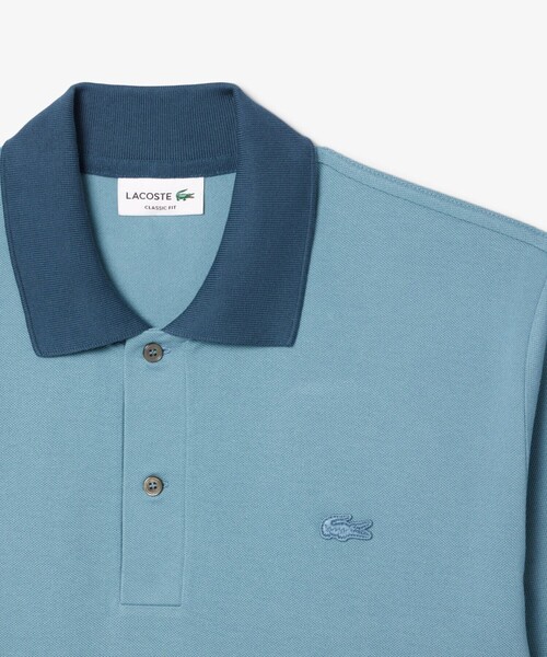LACOSTE(ラコステ)の「L.12.12グラデーション 半袖ポロシャツ(ポロシャツ・メンズ・ダークブルー/ベージュ・2/3/4/5)」の6枚目の写真