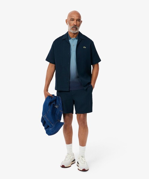 LACOSTE(ラコステ)の「L.12.12グラデーション 半袖ポロシャツ(ポロシャツ・メンズ・ダークブルー/ベージュ・2/3/4/5)」の7枚目の写真