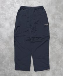 FFEIN | 【FFEIN(フェイン)】２WAYナイロンテックワイドカーゴパンツ / ドローコード付き ハーフパンツ(カーゴパンツ)