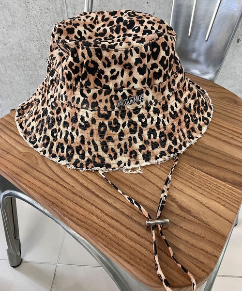meJane（ミージェーン）の「レオパード柄 フリンジバケットハット（ハット・レディース・ブラウン系/ベージュ系・FREE）」の8枚目の写真