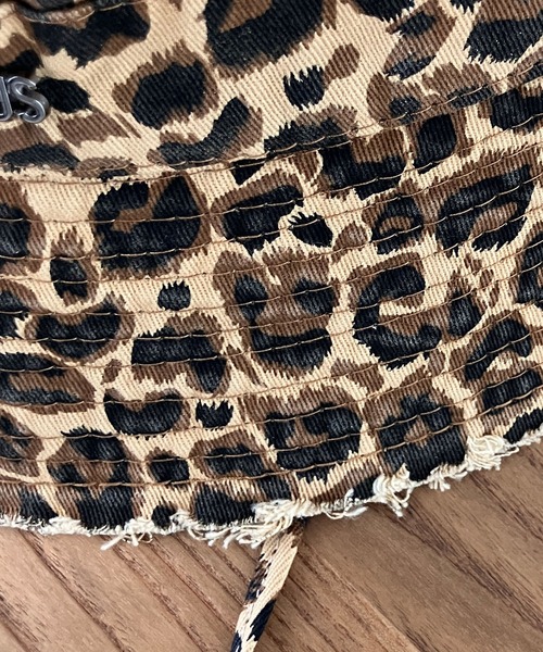 meJane（ミージェーン）の「レオパード柄 フリンジバケットハット（ハット・レディース・ブラウン系/ベージュ系・FREE）」の14枚目の写真