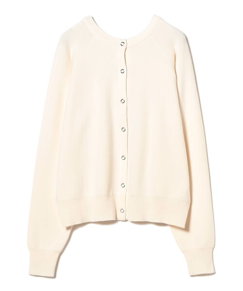 B:MING by BEAMS（ビーミングバイビームス）の「2way スウェット ライク カーディガン（カーディガン/ボレロ・レディース・オフホワイト/レッド/ライトグレー・ONE SIZE）」の9枚目の写真