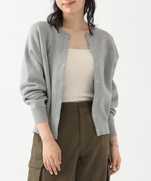 B:MING by BEAMS | 2way スウェット ライク カーディガン (手洗い可)(カーディガン/ボレロ)