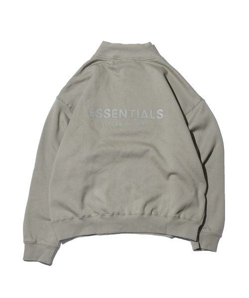 FOG ESSENTIALS/エッセンシャルズ FOG BACK LOGO HALF ZIP SWEAT