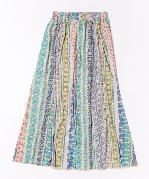 チチカカ(チチカカ)の「ファブリックプリントジャージースカート(スカート・レディース・ベージュ/ブラウン/ブラック・MEDIUM/LARGE)」の22枚目の写真