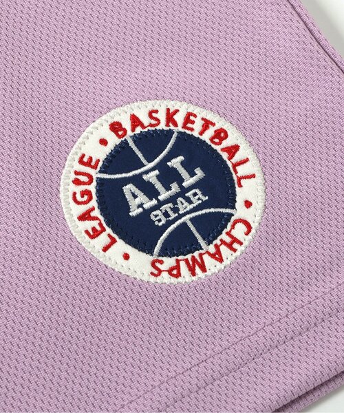 BREEZE（ブリーズ）の「【セットアップ可/ジュニア対応】バスケタンクトップ（タンクトップ・キッズ・ネイビー/ピンク・140/130/120/110/100/90/80）」の3枚目の写真