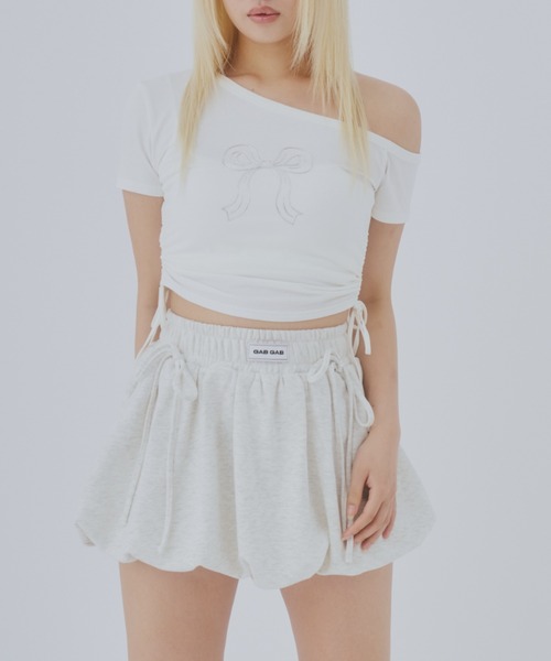 【新品】THINGS THAT MATTER オフショルトップス ワンオフショルトップス（Tシャツ/カットソー）｜GAB GAB