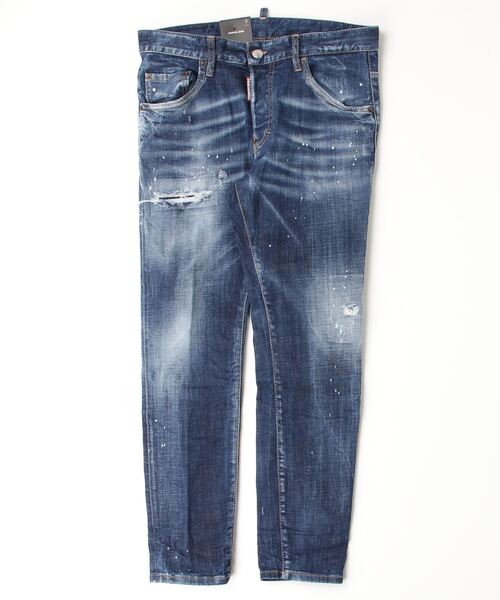 DSQUARED2(ディースクエアード)の「Skater Jean Dark Easy Wash/0251(デニムパンツ・メンズ・ブルー・46/48/50)」の1枚目の写真
