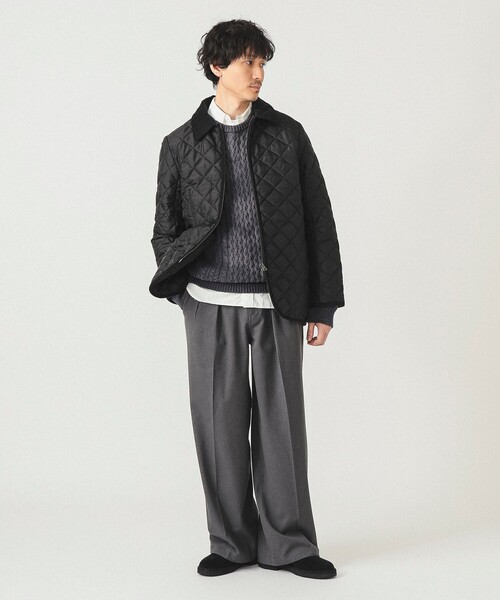 Traditional Weatherwear（トラディショナルウェザーウェア）の「【別注】Traditional Weatherwear / Waverly（ブルゾン・メンズ・セージグリーン/ブラック・38/40/42/44）」の3枚目の写真