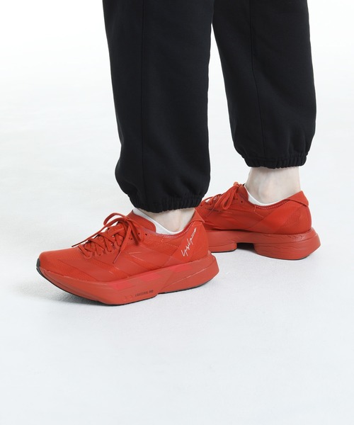 Y-3 レザースニーカー　サイズ 26.5cmワイスリーのテーマカラー オレンジ ワイスリー Y-3 Y-3 HICHO （WHITE） -waja bazar - 海外