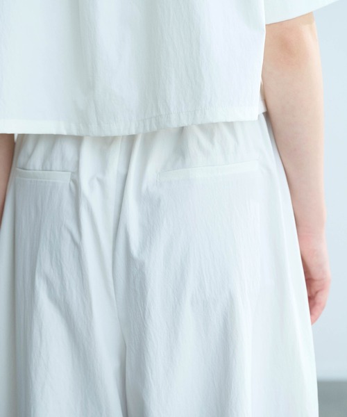 N.O.R.C（ノーク）の「ソフトタイプライターカーブパンツ【COOL MOTION】（その他パンツ・レディース・ネイビー/オフホワイト・S/M）」の8枚目の写真