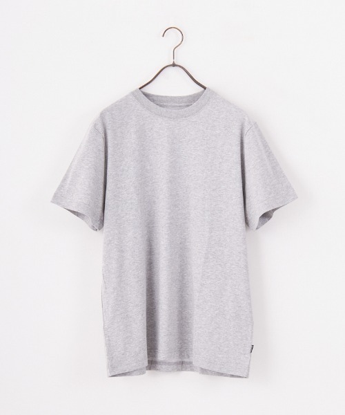 SHELTECH（シェルテック）の「[LESS BY SHELTECH/レス バイ シェルテック] クルーネック ショートスリーブTシャツ（Tシャツ/カットソー・レディース・グレー/ブラック/ホワイト・M/XL/L）」の10枚目の写真