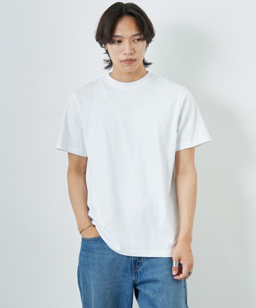 SHELTECH（シェルテック）の「[LESS BY SHELTECH/レス バイ シェルテック] クルーネック ショートスリーブTシャツ（Tシャツ/カットソー・レディース・グレー/ブラック/ホワイト・M/XL/L）」の22枚目の写真