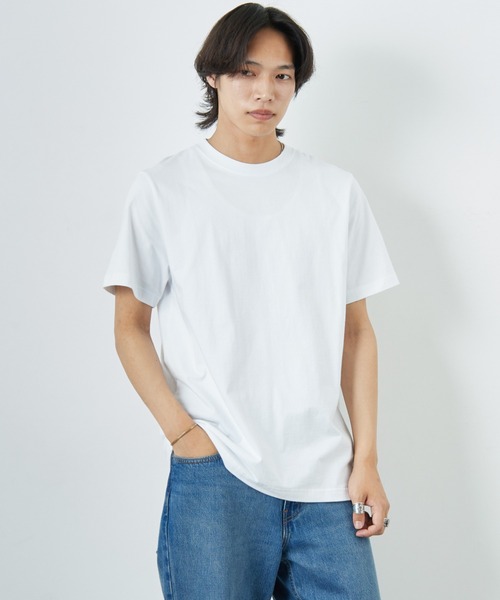 SHELTECH（シェルテック）の「[LESS BY SHELTECH/レス バイ シェルテック] クルーネック ショートスリーブTシャツ（Tシャツ/カットソー・レディース・グレー/ブラック/ホワイト・M/XL/L）」の19枚目の写真
