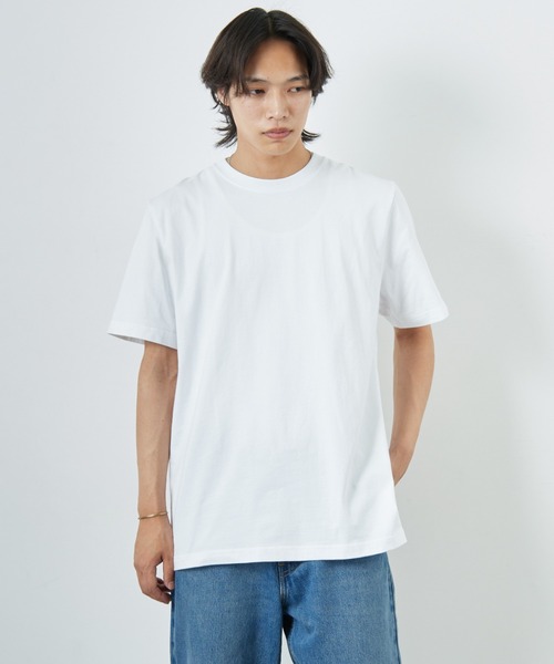 SHELTECH（シェルテック）の「[LESS BY SHELTECH/レス バイ シェルテック] クルーネック ショートスリーブTシャツ（Tシャツ/カットソー・レディース・グレー/ブラック/ホワイト・M/XL/L）」の16枚目の写真