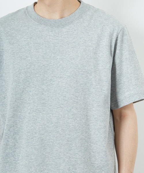 SHELTECH（シェルテック）の「[LESS BY SHELTECH/レス バイ シェルテック] クルーネック ショートスリーブTシャツ（Tシャツ/カットソー・レディース・グレー/ブラック/ホワイト・M/XL/L）」の4枚目の写真