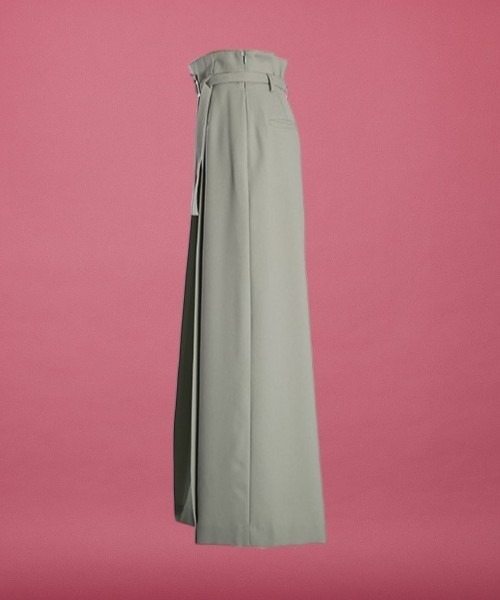 unrelaxing（アンリラクシング）の「ハカマタックワイドパンツ（その他パンツ・レディース・ミント・マルチサイズ）」の3枚目の写真