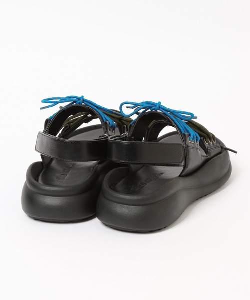 niko and...（ニコアンド）の「オリジナルWコードサンダル（サンダル・レディース・グレー/ブラック・MEDIUM/LARGE）」の13枚目の写真