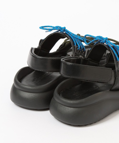 niko and...（ニコアンド）の「オリジナルWコードサンダル（サンダル・レディース・グレー/ブラック・MEDIUM/LARGE）」の22枚目の写真