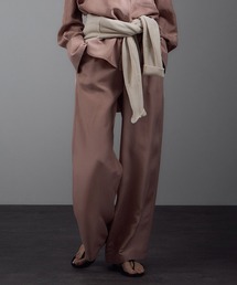 SALON adam et rope' | [25AW]GENTLE SILK パンツ / セットアップ対応・洗える(その他パンツ)