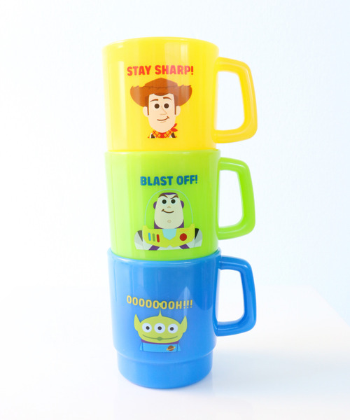 Disney（ディズニー）の「〈DISNEY/ディズニー〉 Toy Story トイストーリー PLASTIC MUG プラスチックマグ READY TO PLAY（グラス/マグカップ/タンブラー・レディース・グリーン/ブルー/イエロー・ONE SIZE）」の12枚目の写真