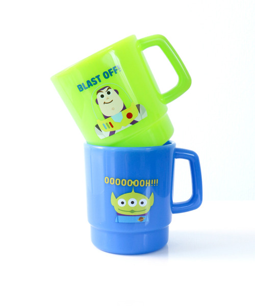 Disney（ディズニー）の「〈DISNEY/ディズニー〉 Toy Story トイストーリー PLASTIC MUG プラスチックマグ READY TO PLAY（グラス/マグカップ/タンブラー・レディース・グリーン/ブルー/イエロー・ONE SIZE）」の13枚目の写真