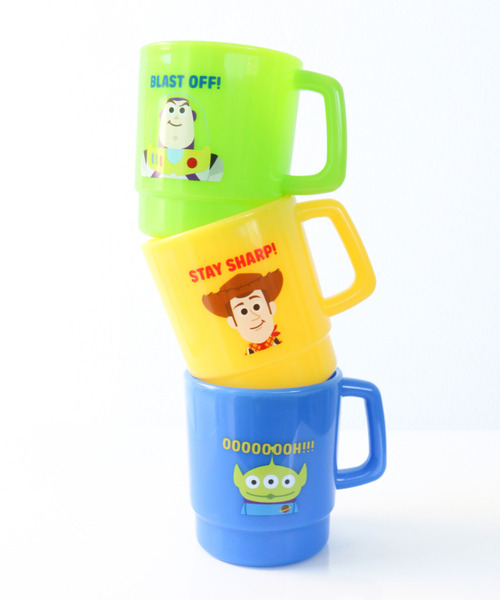 Disney（ディズニー）の「〈DISNEY/ディズニー〉 Toy Story トイストーリー PLASTIC MUG プラスチックマグ READY TO PLAY（グラス/マグカップ/タンブラー・レディース・グリーン/ブルー/イエロー・ONE SIZE）」の8枚目の写真