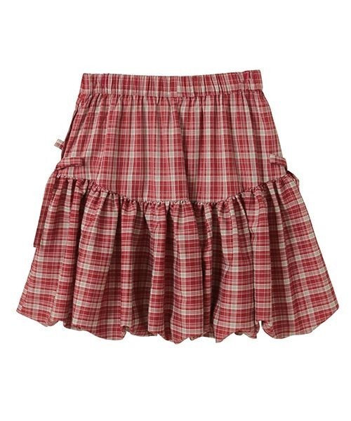 Candy Stripper（キャンディストリッパー）の「CHECK BALLOON スカート（スカート・レディース・ベージュ/レッド/ブラック・FREE）」の19枚目の写真