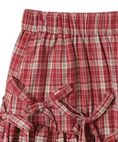 Candy Stripper（キャンディストリッパー）の「CHECK BALLOON スカート（スカート・レディース・ベージュ/レッド/ブラック・FREE）」の20枚目の写真