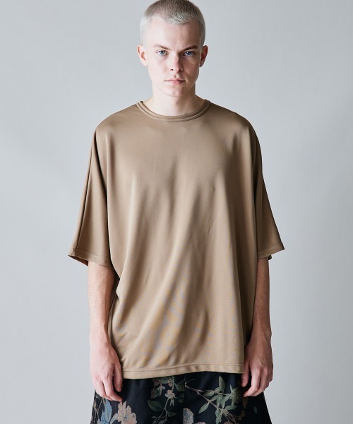 rehacer(レアセル)の「rehacer : DryGlide Dolman CS / ドライグライド ドルマンカットソー(Tシャツ/カットソー・メンズ・ベージュ/ネイビー・SMALL/MEDIUM/LARGE/X-LARGE)」の11枚目の写真